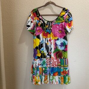 Jams world vintage dress beach cover up